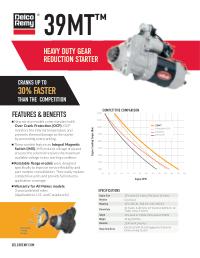 DELCO 8200971 Starter Motor - 12V, New