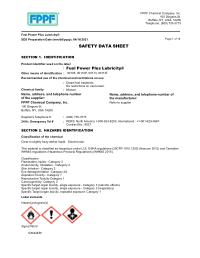 Safety Data Sheet