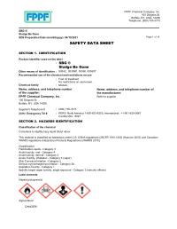 Safety Data Sheet
