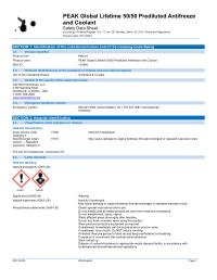 Safety Data Sheet