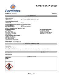 Safety Data Sheet