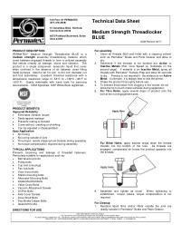Technical Data Sheet