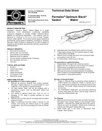 Technical Data Sheet