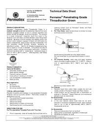 Technical Data Sheet