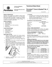 Technical Data Sheet