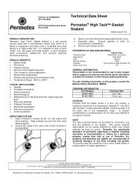 Technical Data Sheet