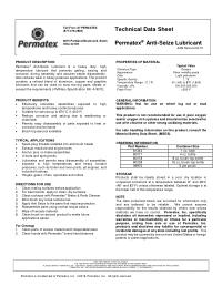 Technical Data Sheet