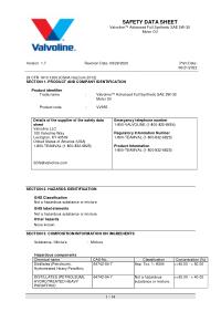 Safety Data Sheet