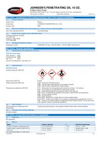 Safety Data Sheet