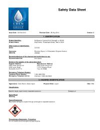 Safety Data Sheet