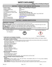 Safety Data Sheet
