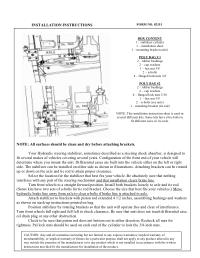 INSTRUCTION SHEET