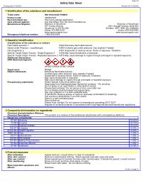 Safety Data Sheet