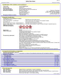 Safety Data Sheet