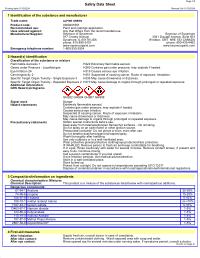 Safety Data Sheet