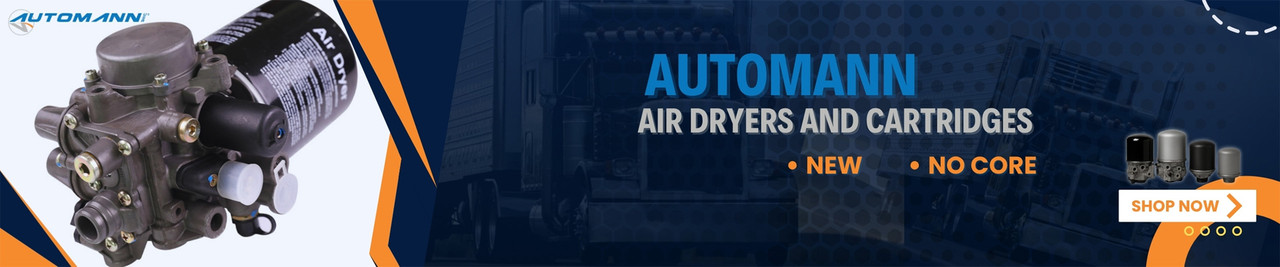 Automann Air Dryers and Cartridges – New, No Core, OEM-Quality Truck Parts  