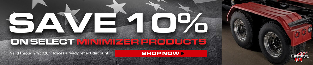 Save 10% on Select Minimizer Products!!