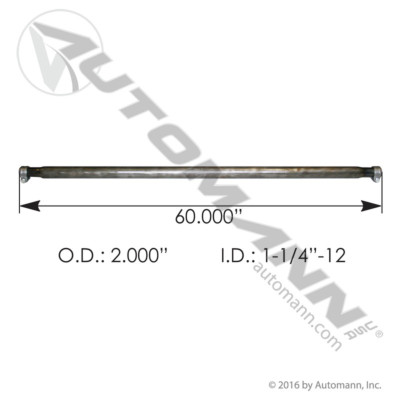 464.002 EATON STEERING CROSS TUBE Sadler Power Train Inc