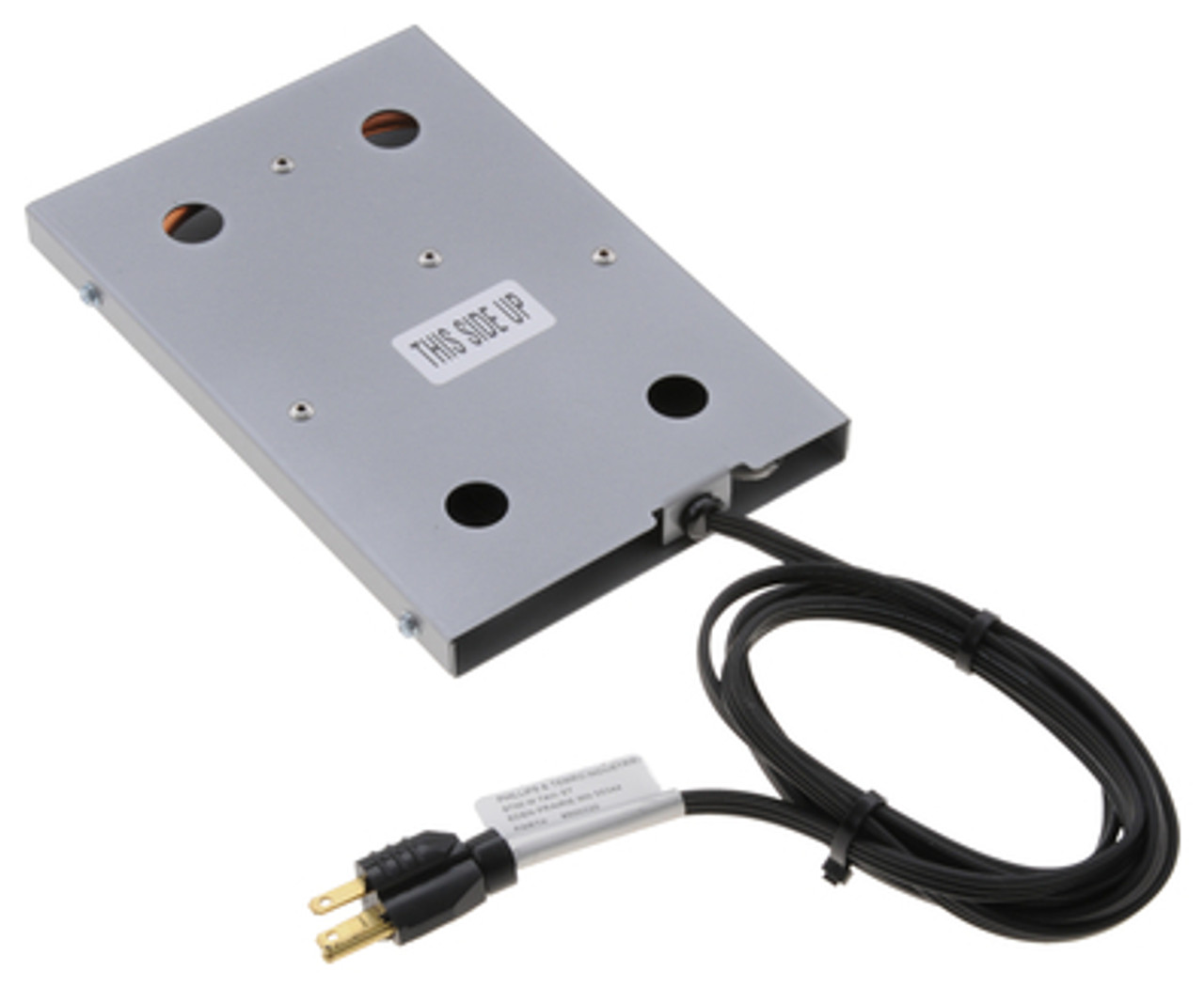 8500320 BATTERY BOX HEATER, 200W 120V, STEEL PLATE, WITH 80F THERMOSTAT