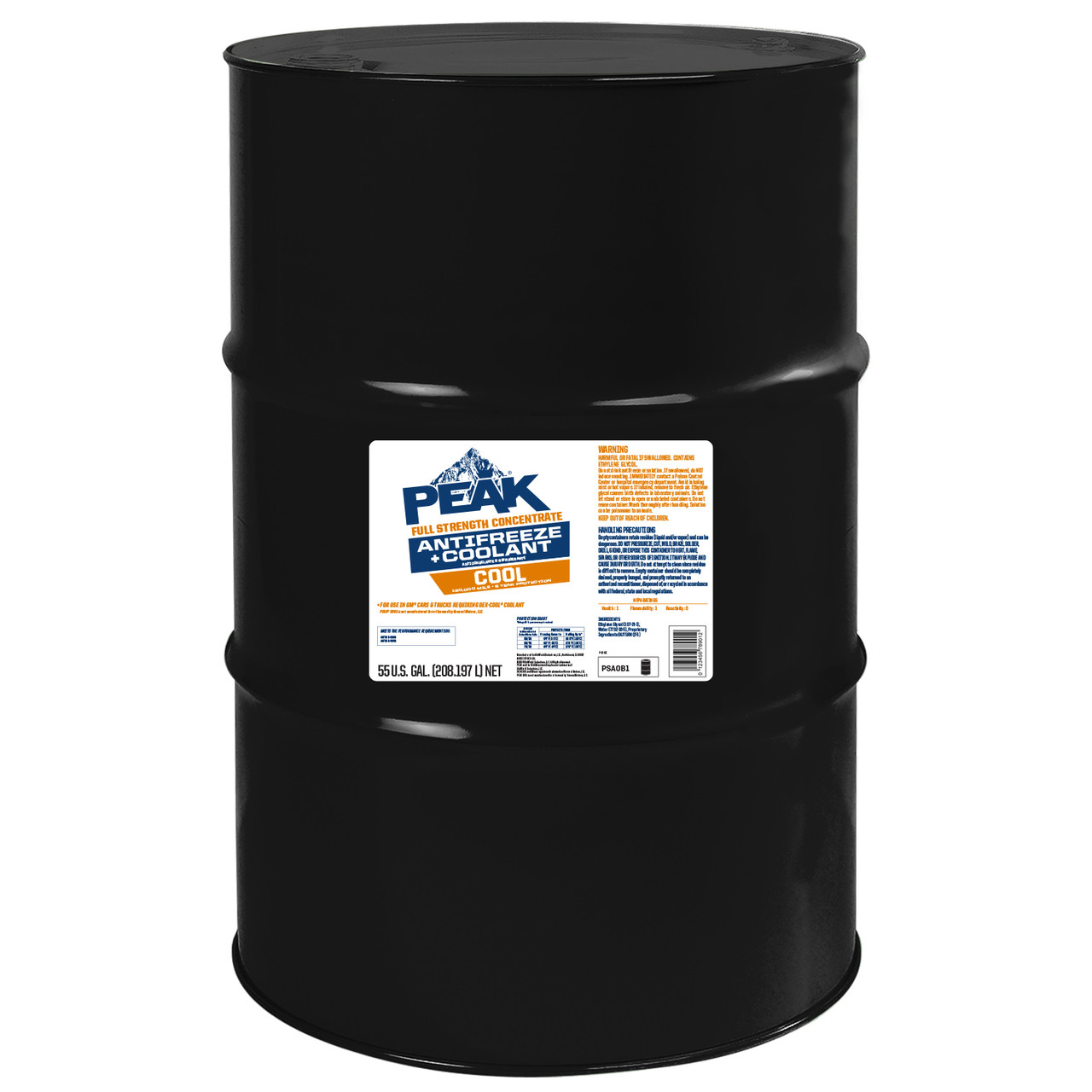 PRA0L1 ORANGE DEXCOOL GM ANTIFREEZE 55 GALLON DRUM - Sadler Power