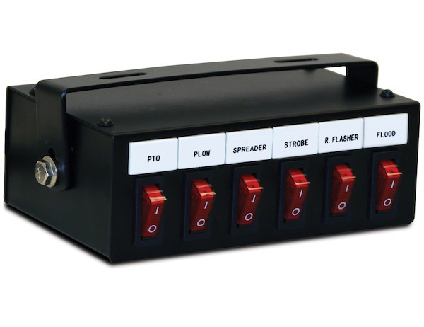 Buyers 6-Function Switch Box - Pre-Wired
