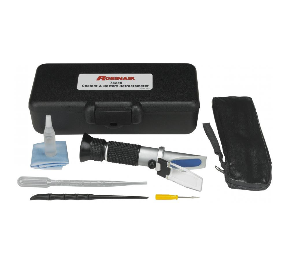 Refractometer For Battery Testing OTC 75240 - Coolant and Battery Refractometer Tester - Sadler Power ...