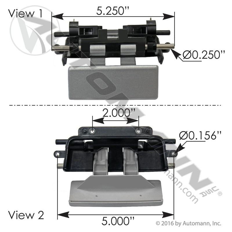 AUTOMANN HLK2510 Kenworth Latch