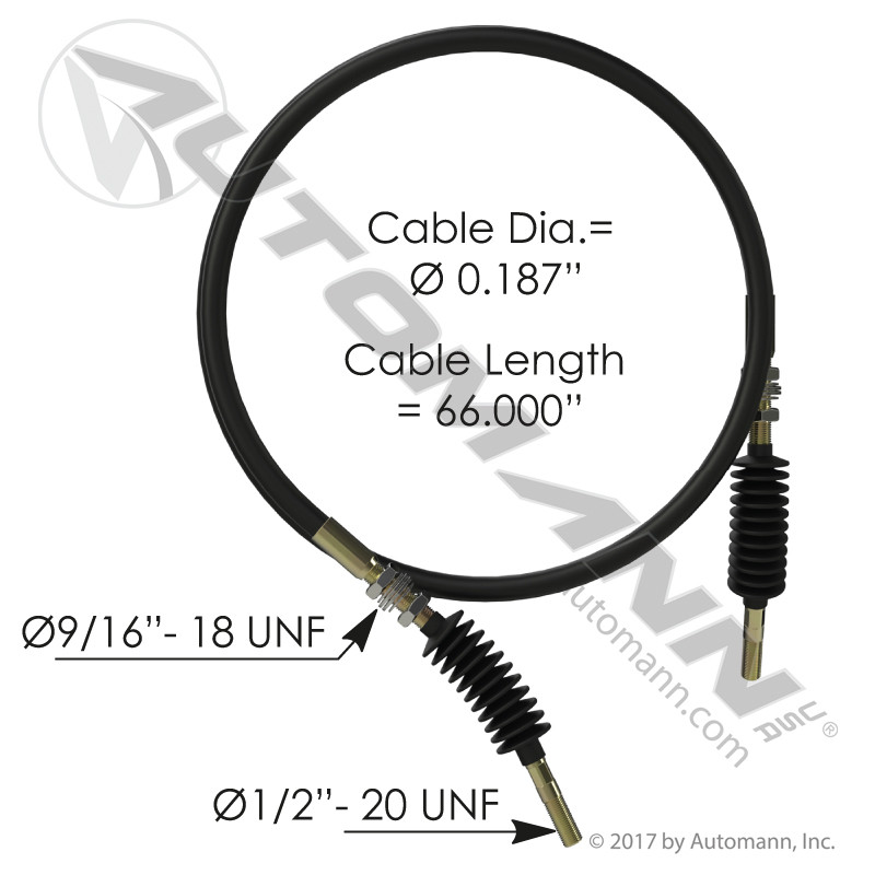 AUTOMANN HLK2457 MACK Clutch Cable