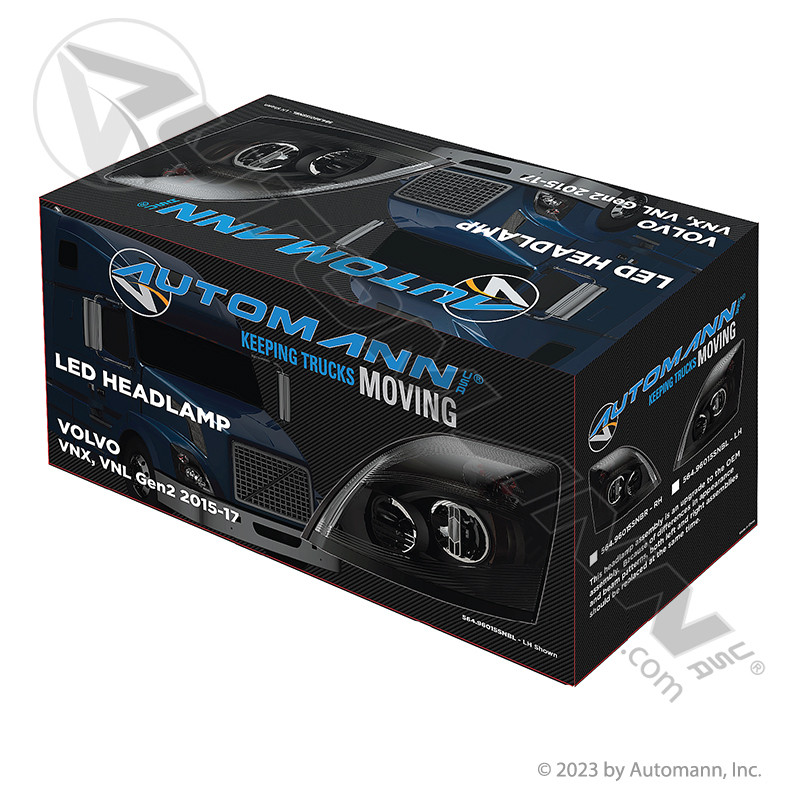 AUTOMANN 564.96015SBL Volvo LED Headlamp