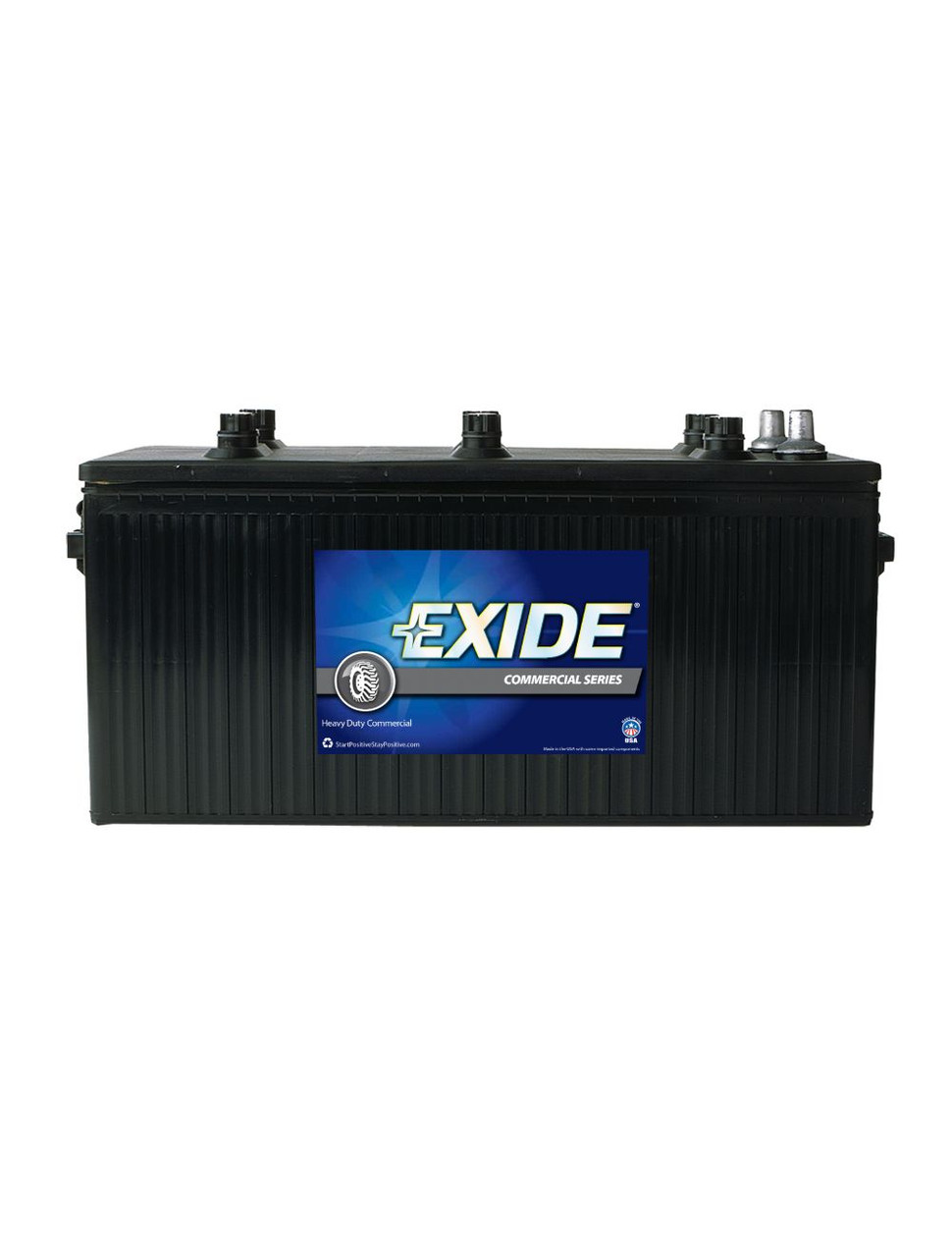 EXIDE 4D-EX Battery: 1000 CCA Power