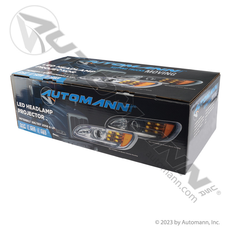 AUTOMANN 564.75098DC Peterbilt LED Headlamp