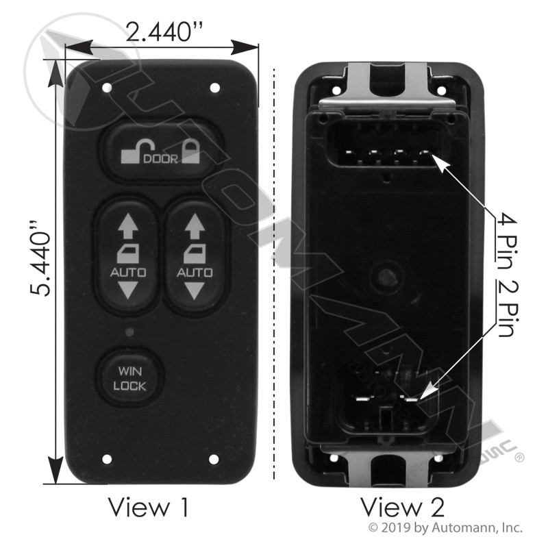 AUTOMANN 577.55567 Navistar Window Switch
