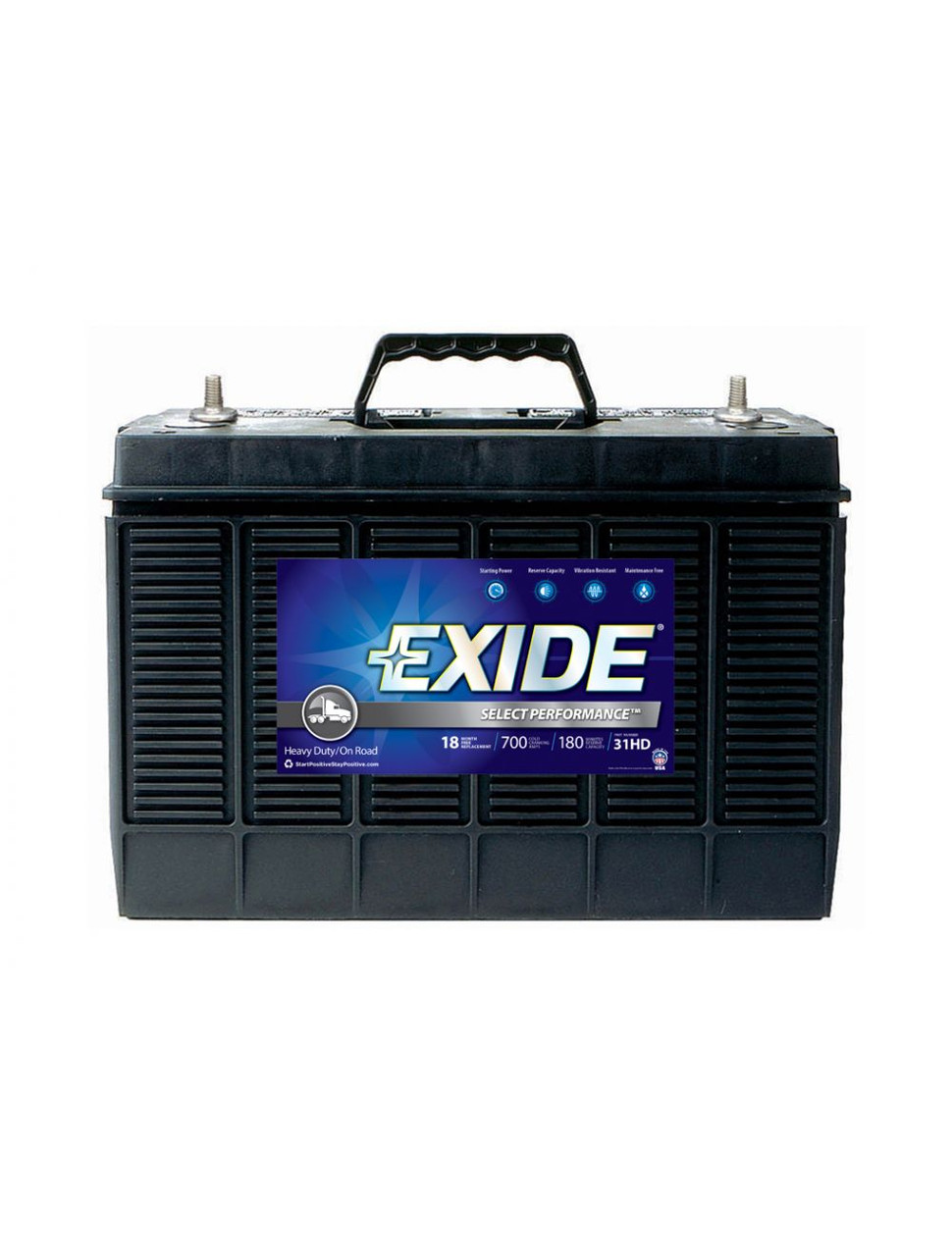 EXIDE S31HD-EX: 750 CCA Battery