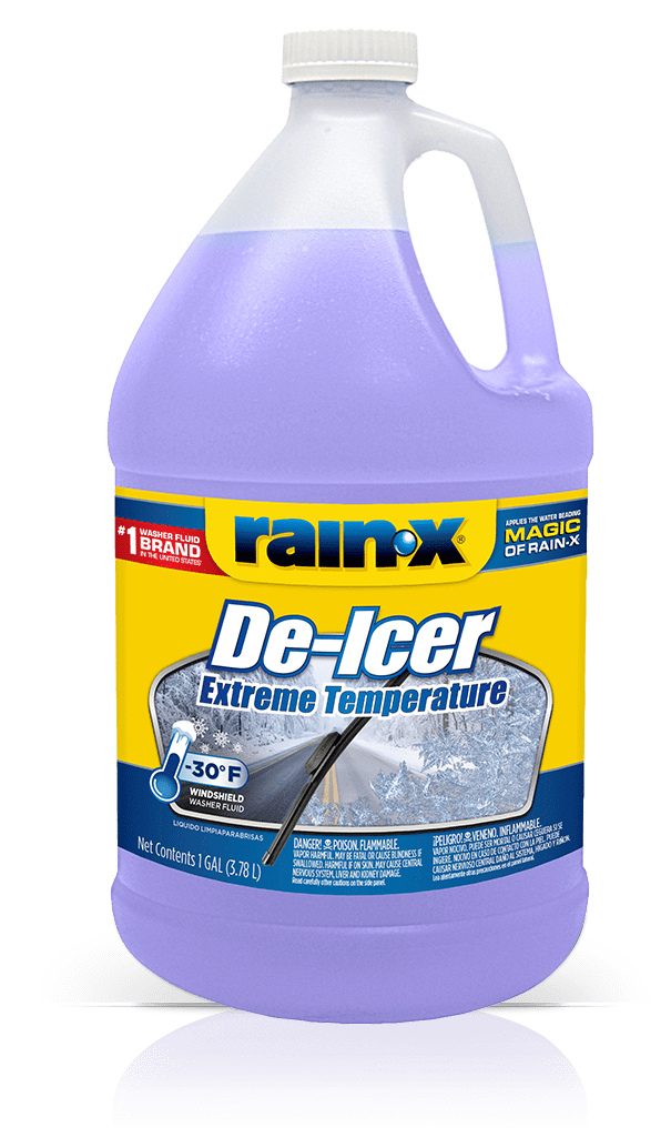 NIID　FinoⅤ Rain-X RAIN113685 De-Icer Windshield Fluid - 1 Gal