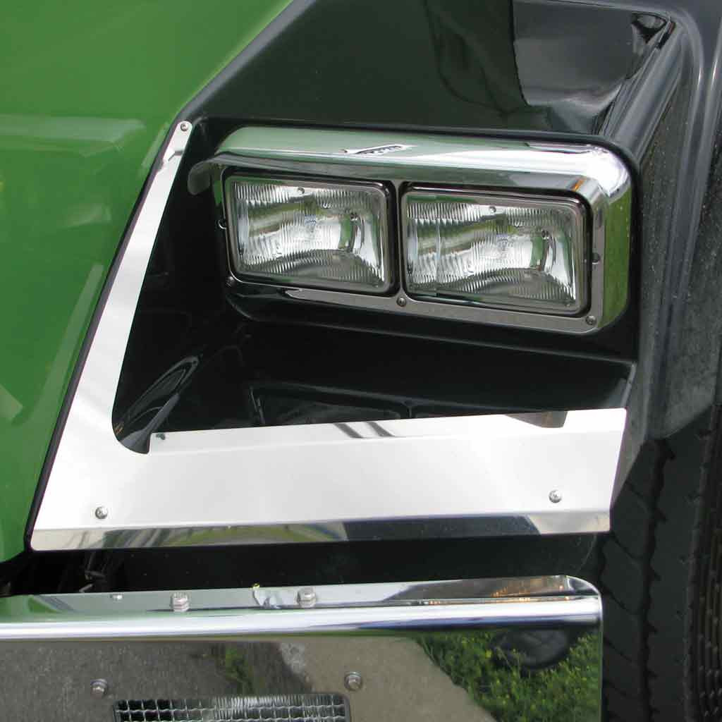 TRUX TK-1205 Fender Guards: Stainless Steel