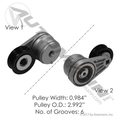 AUTOMANN: Continental Belt Tensioner 816.49552