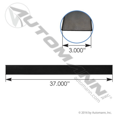 M203118 FUEL TANK INSULATOR STRAP37" Sadler Power Train Inc