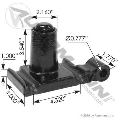MFL46213 FREIGHTLINER U BOLT PLATE LH Sadler Power Train Inc