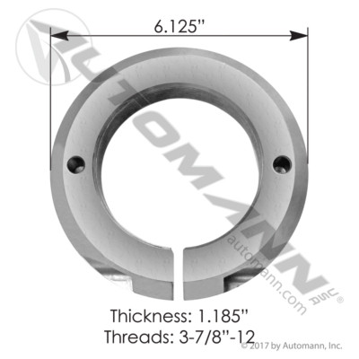 AUTOMANN MX404 Nut: 4in Mack Round
