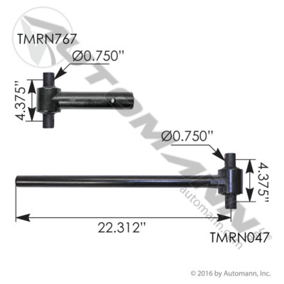 AUTOMANN TMRN118 Hendrickson Rod Kit