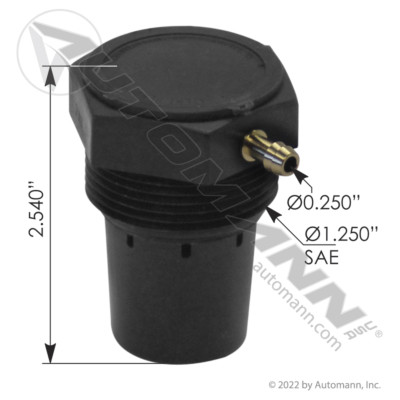 572.1039 PETERBILT FUEL TANK VENT Sadler Power Train Inc