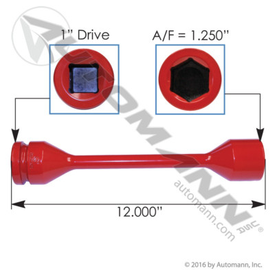 AUTOMANN 210.1926 Torque Wrench – 3 3/4 Inch 6 Point Socket Wrench For Auto & Mechanical Work - View #8