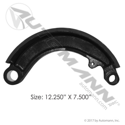 AUTOMANN Brake Shoes 12.25 x 7.5in