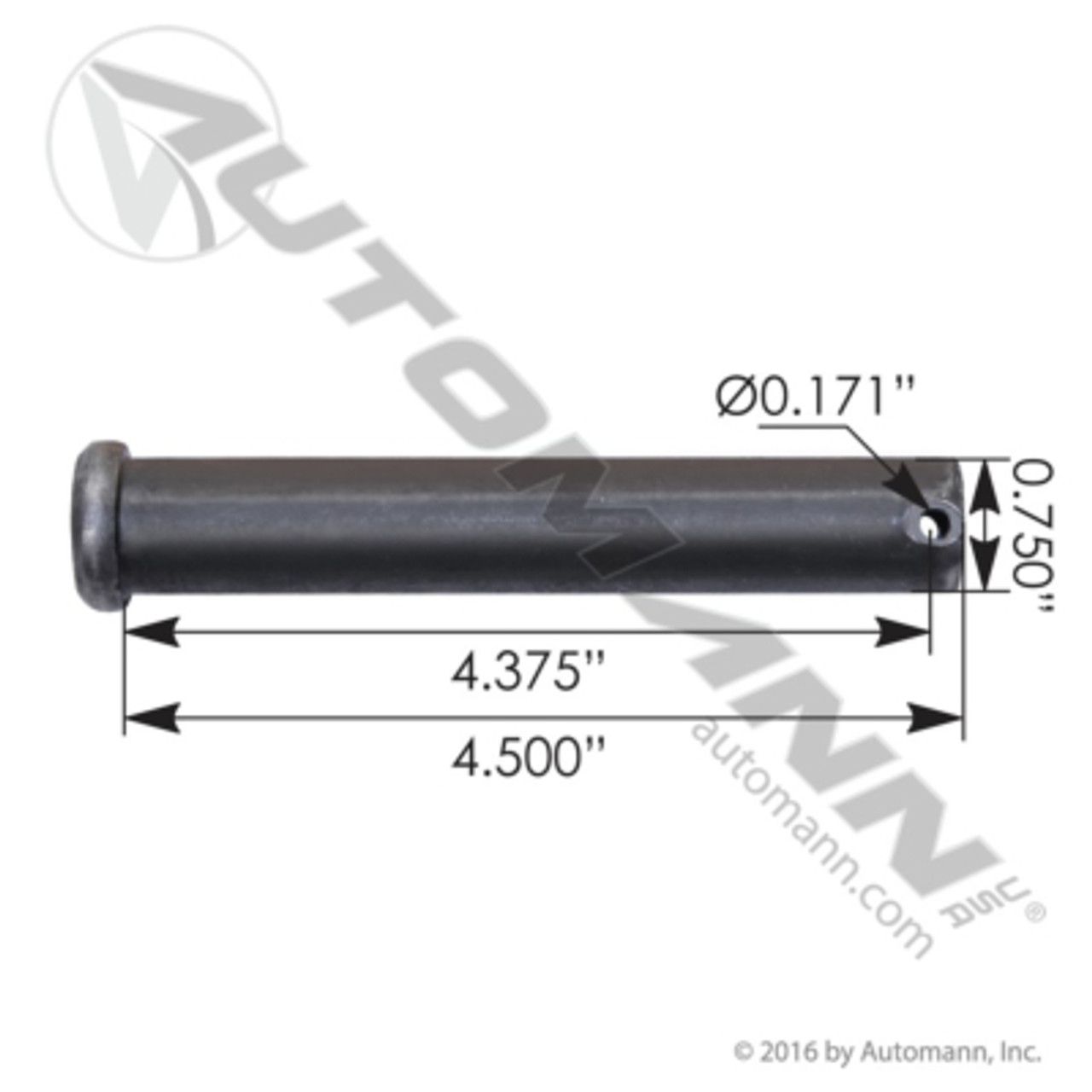 AUTOMANN MWC1194 Clevis Pin - 3/4in