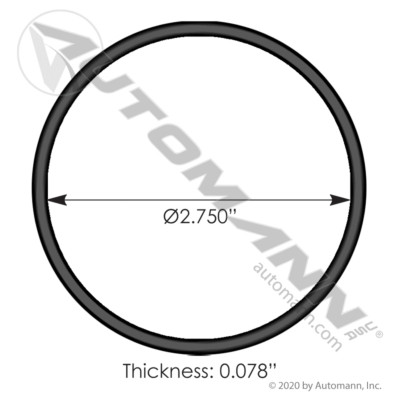 575.1076G FREIGHTLINER POWER STEERING GASKET Sadler Power Train Inc