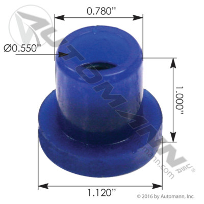 AUTOMANN M13633UB Peterbilt Radiator Bushing