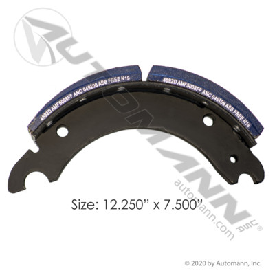AUTOMANN Brake Shoes 12.25