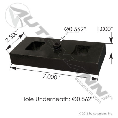 AUTOMANN SRB21238 Spring Riser Block