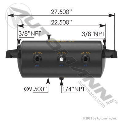 AUTOMANN 172.2001U Air Tank 1488 cu in