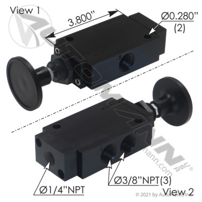 AUTOMANN 170.V23202 3-Way Valve